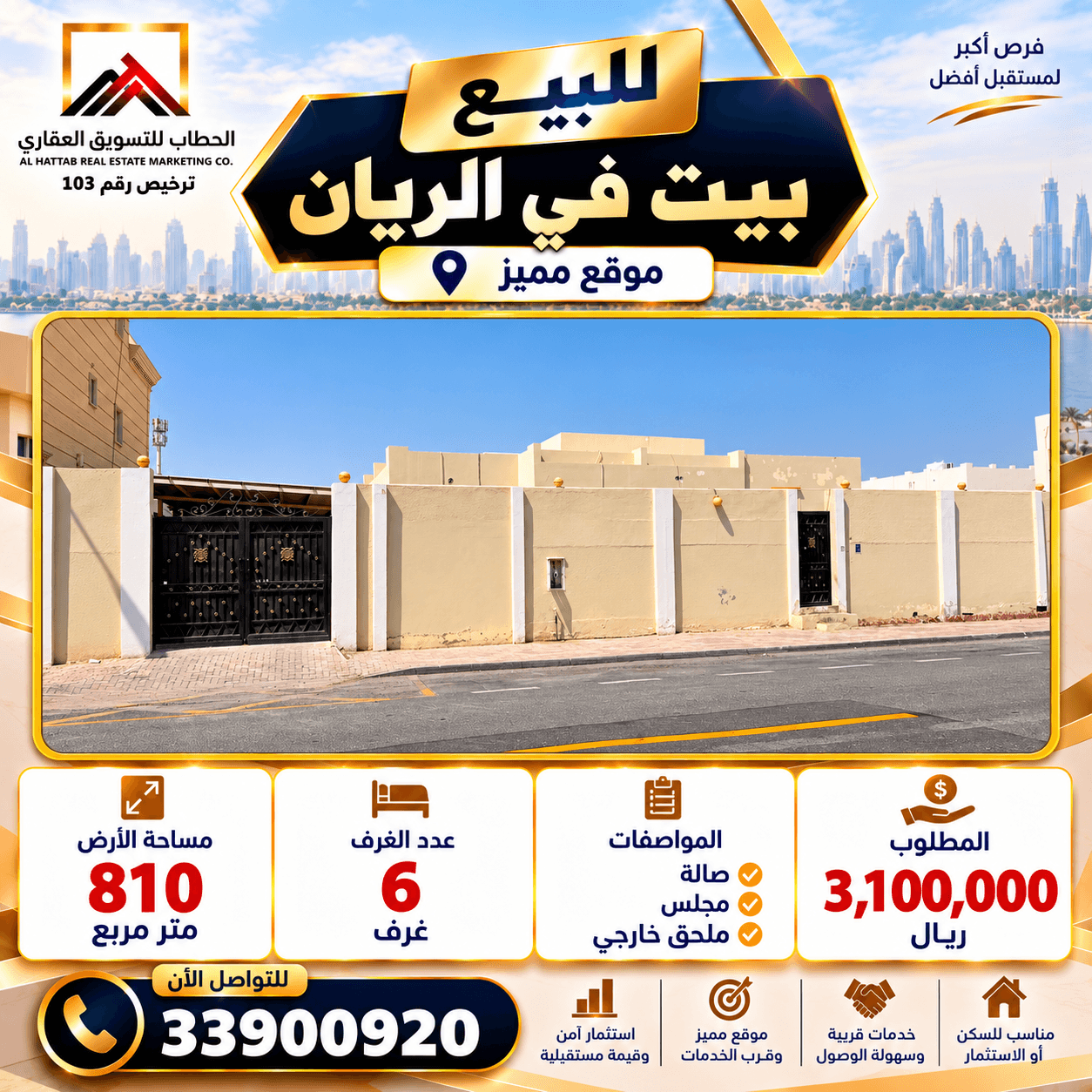 6 Bedroom Residential Villa for Sale