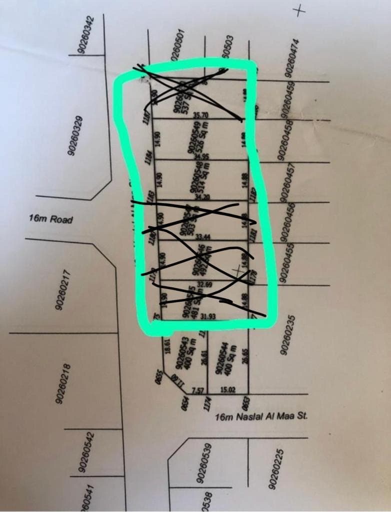 أرض سكنية للبيع في الوكرة