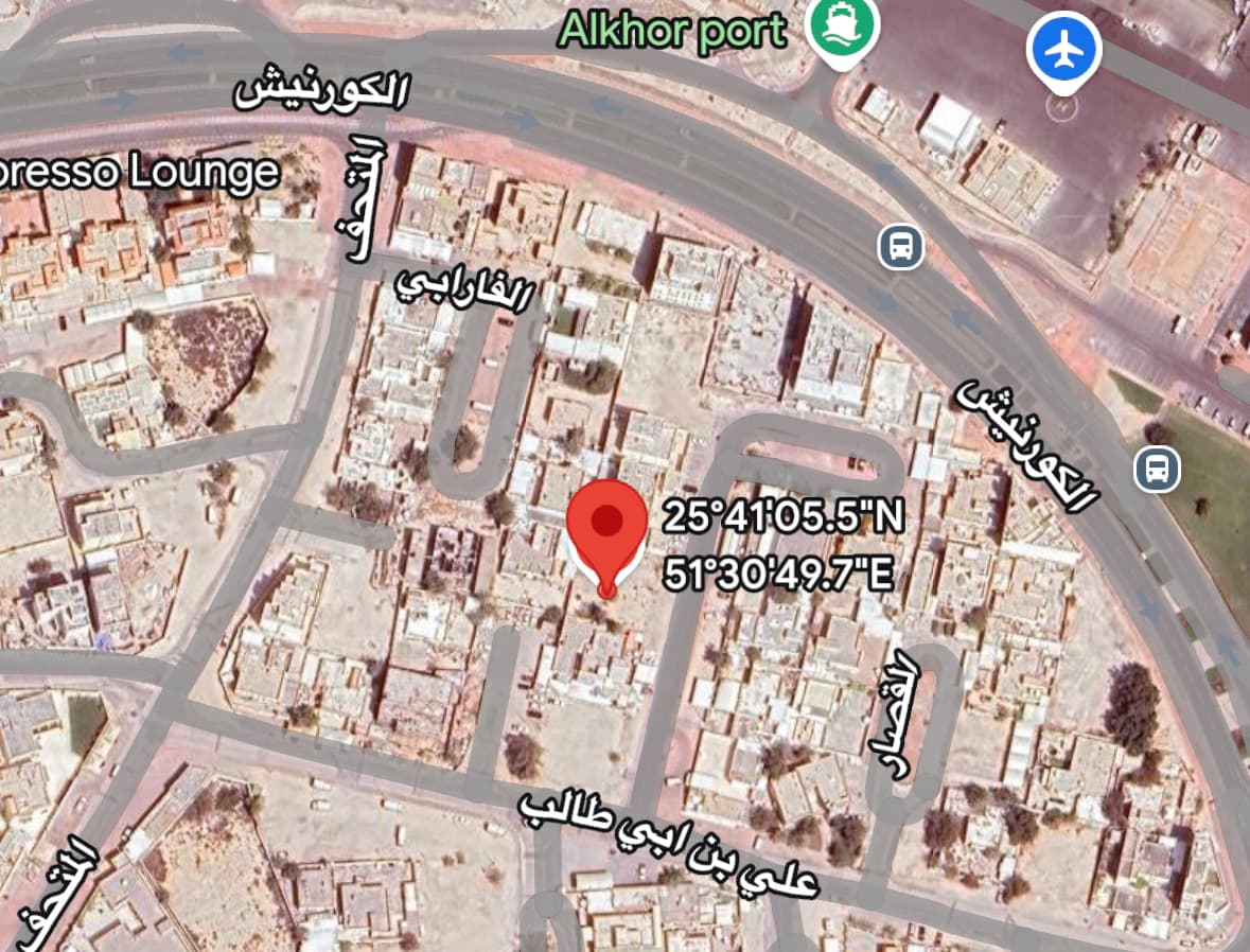 أرض سكنية للبيع في الخور