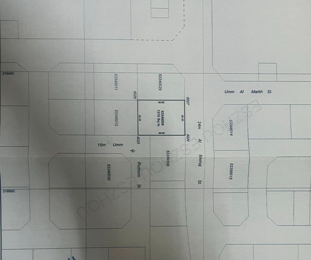 أرض سكنية للبيع في الريان القديم