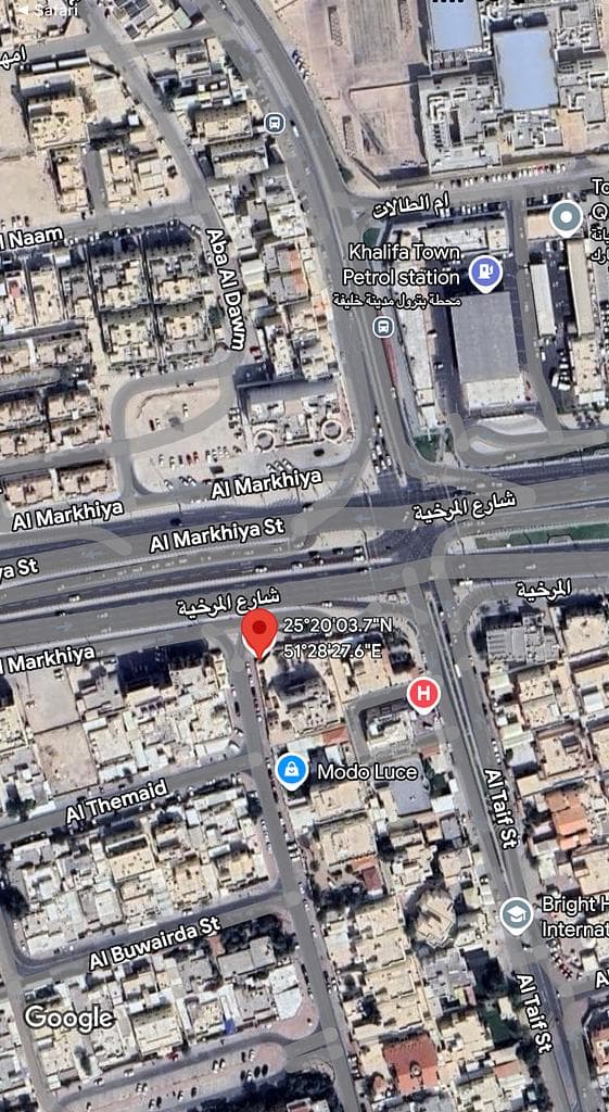 أرض تجارية للبيع في دحل الحمام