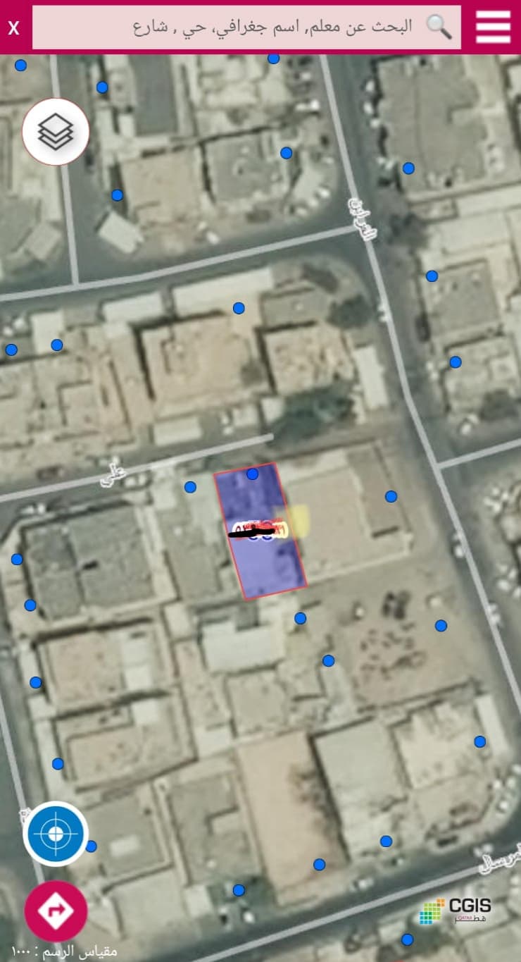 أرض سكنية للبيع في معيذر