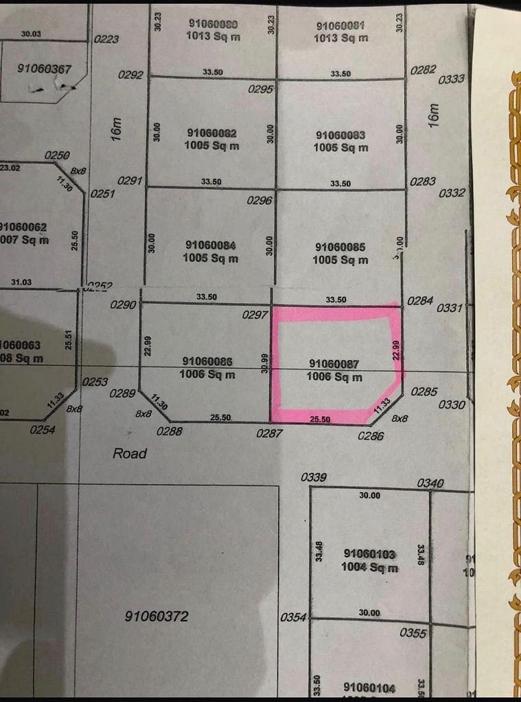 Residential Land for Sale in Muaither Al Wukair