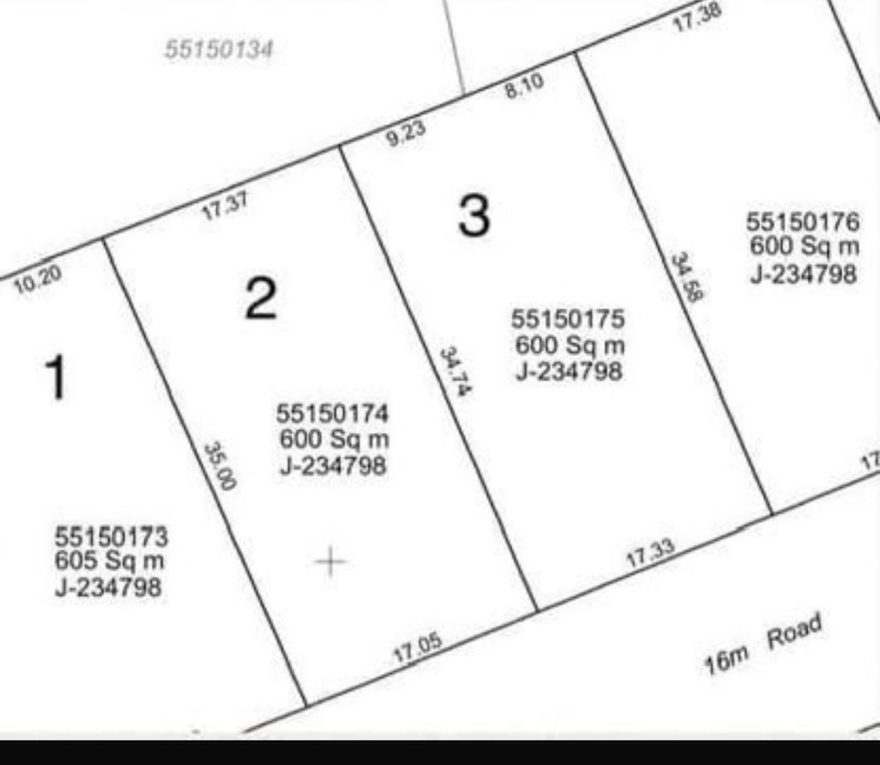 أرض سكنية للبيع في فريج الغانم الجديد