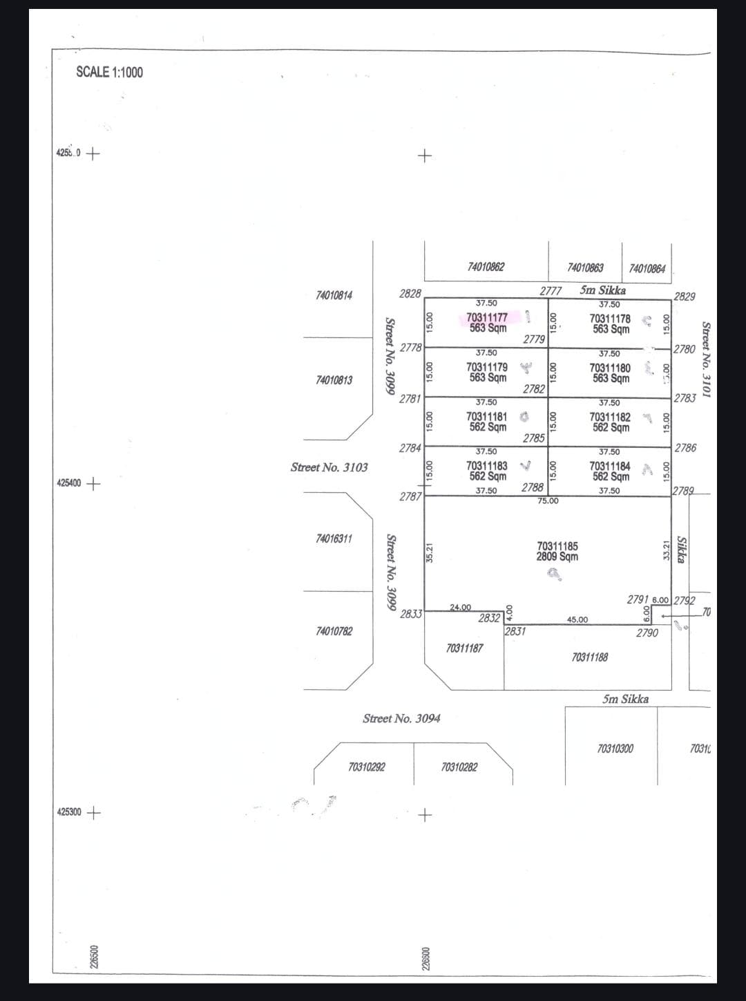 أرض سكنية للبيع في سميسمة 