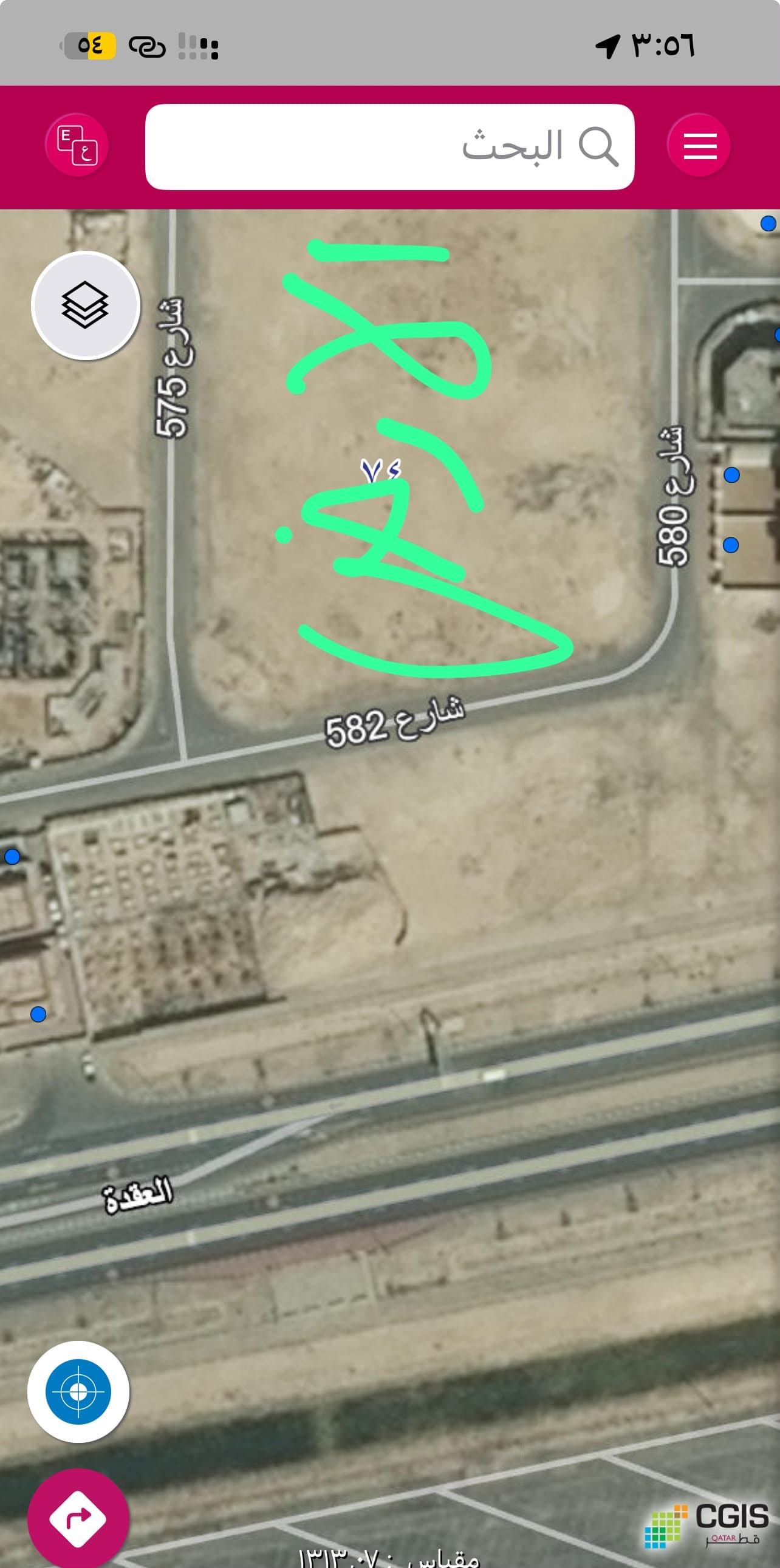 أرض سكنية للبيع في الخور