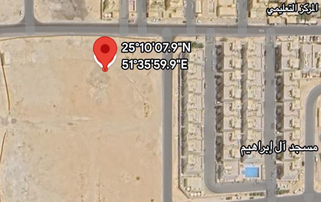 أرض سكنية للبيع في الوكرة