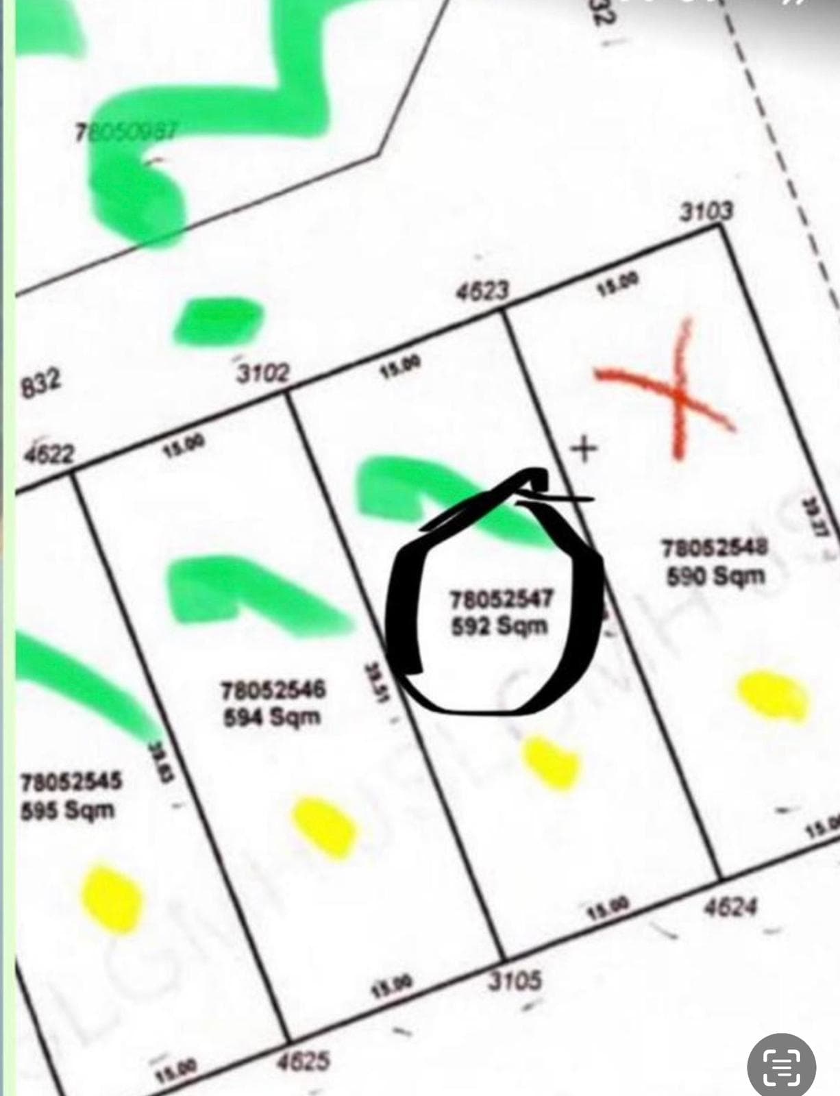 أرض سكنية للبيع في مدينة الشمال