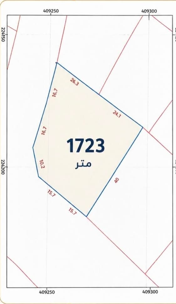 أرض سكنية للبيع في روضة الحمامة