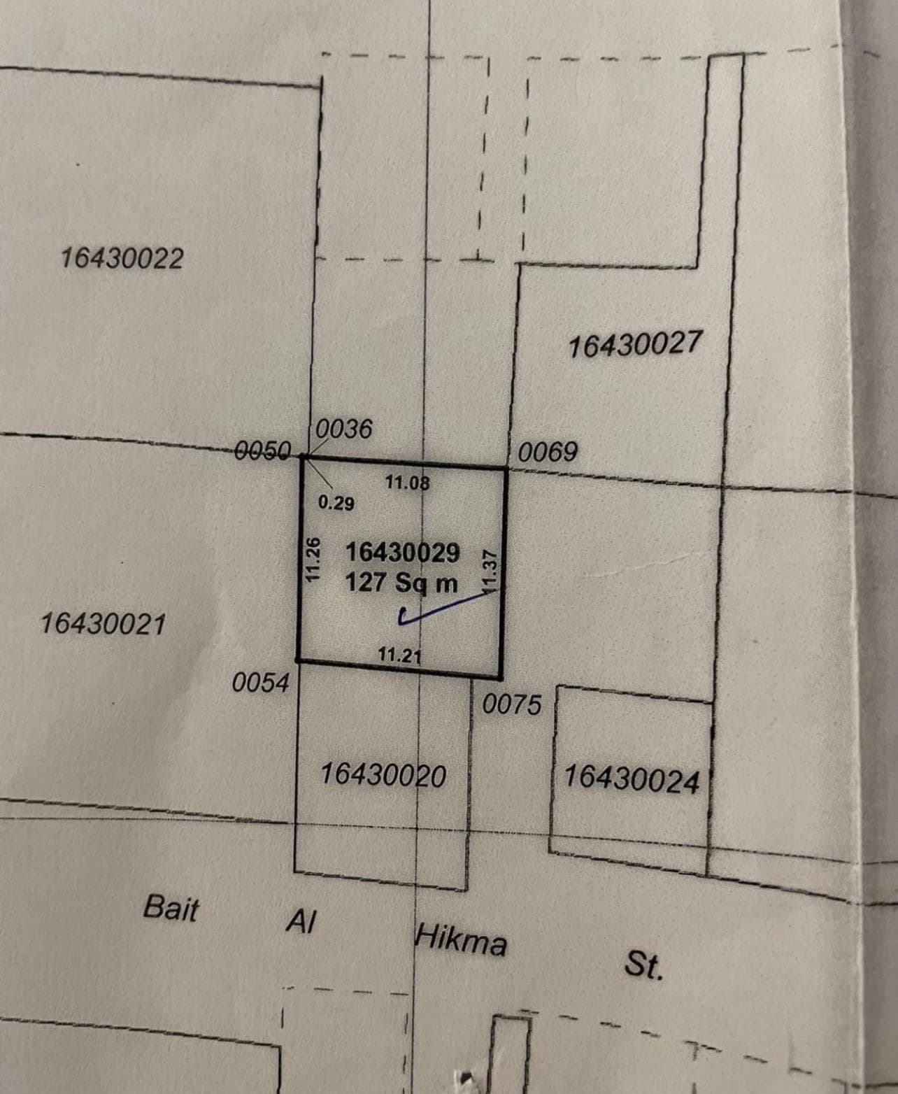 Residential Land for Sale in Old Al Ghanim
