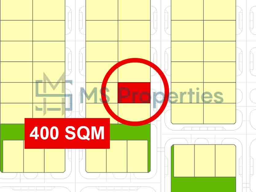 أرض سكنية للبيع في وادي لوسيل