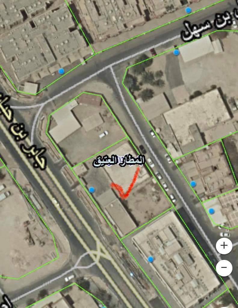 أرض سكنية للبيع في المطار القديم