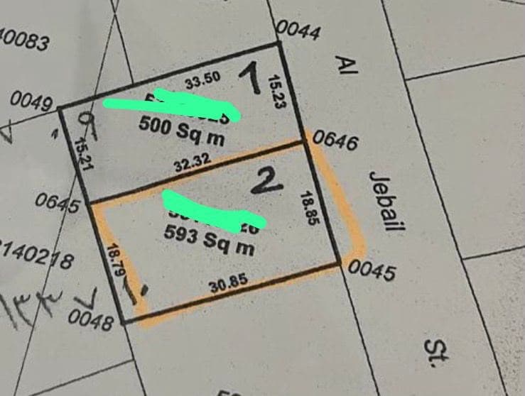 Residential Land for Sale in Muaither