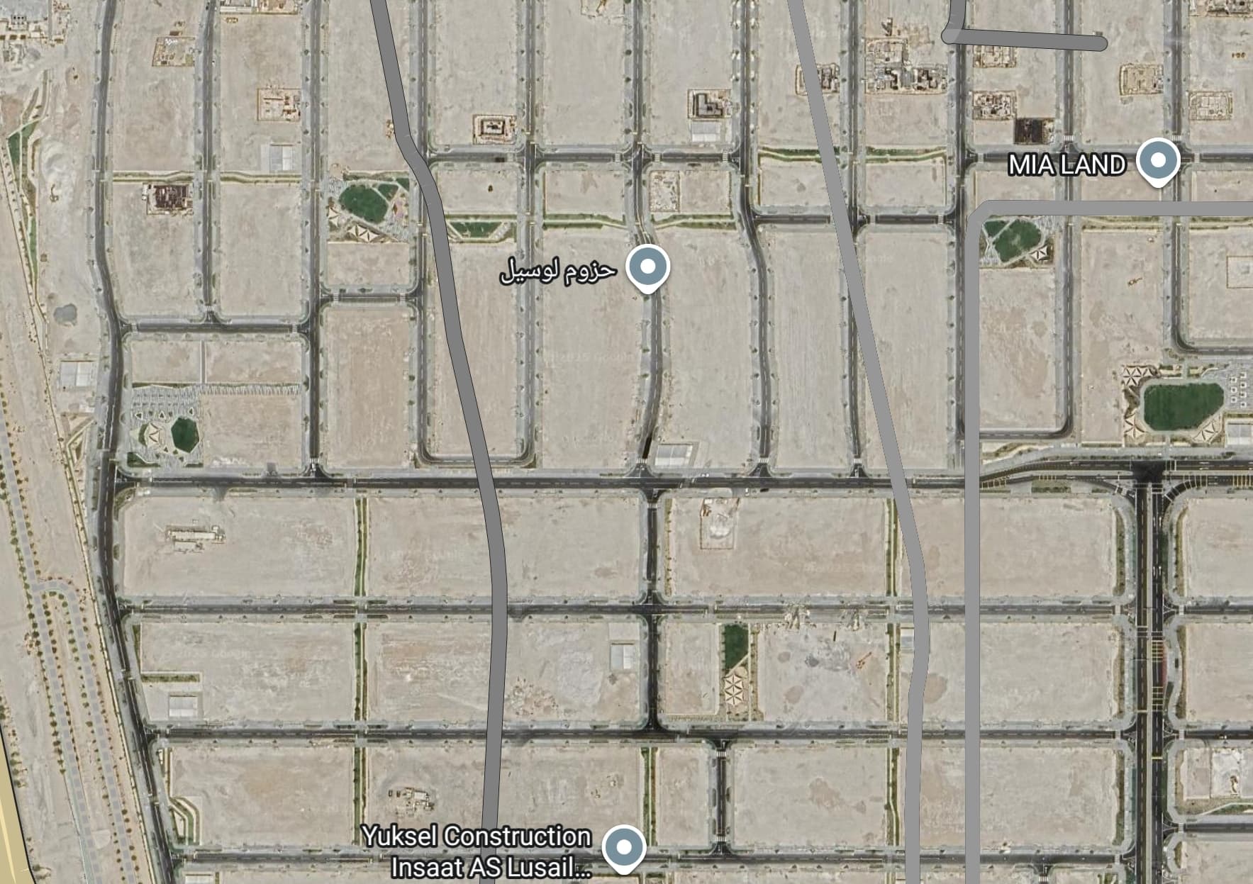 أرض سكنية للبيع في وادي لوسيل