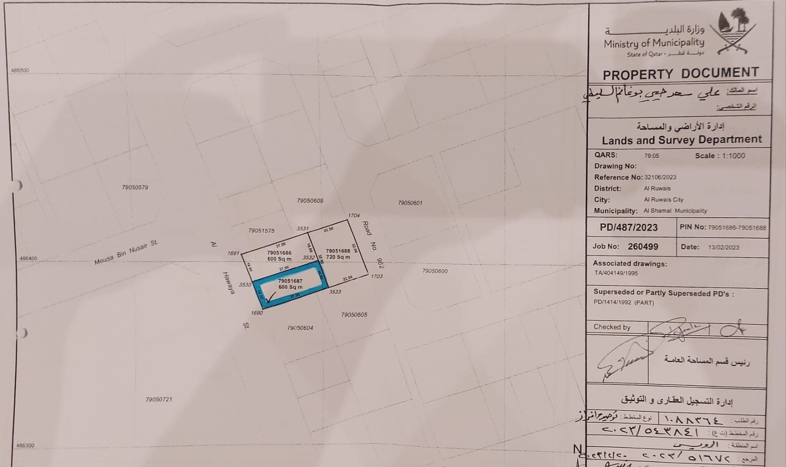 أرض سكنية للبيع في الرويس