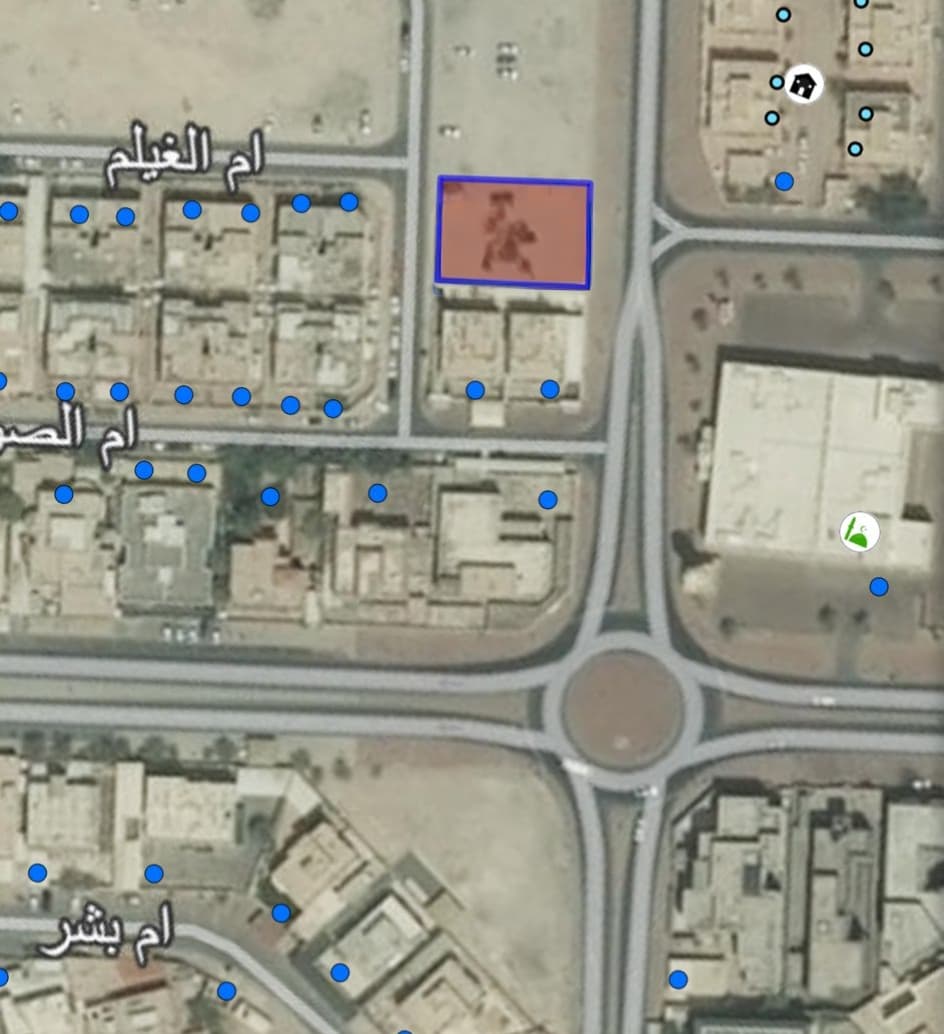 أرض سكنية للبيع في الثمامة