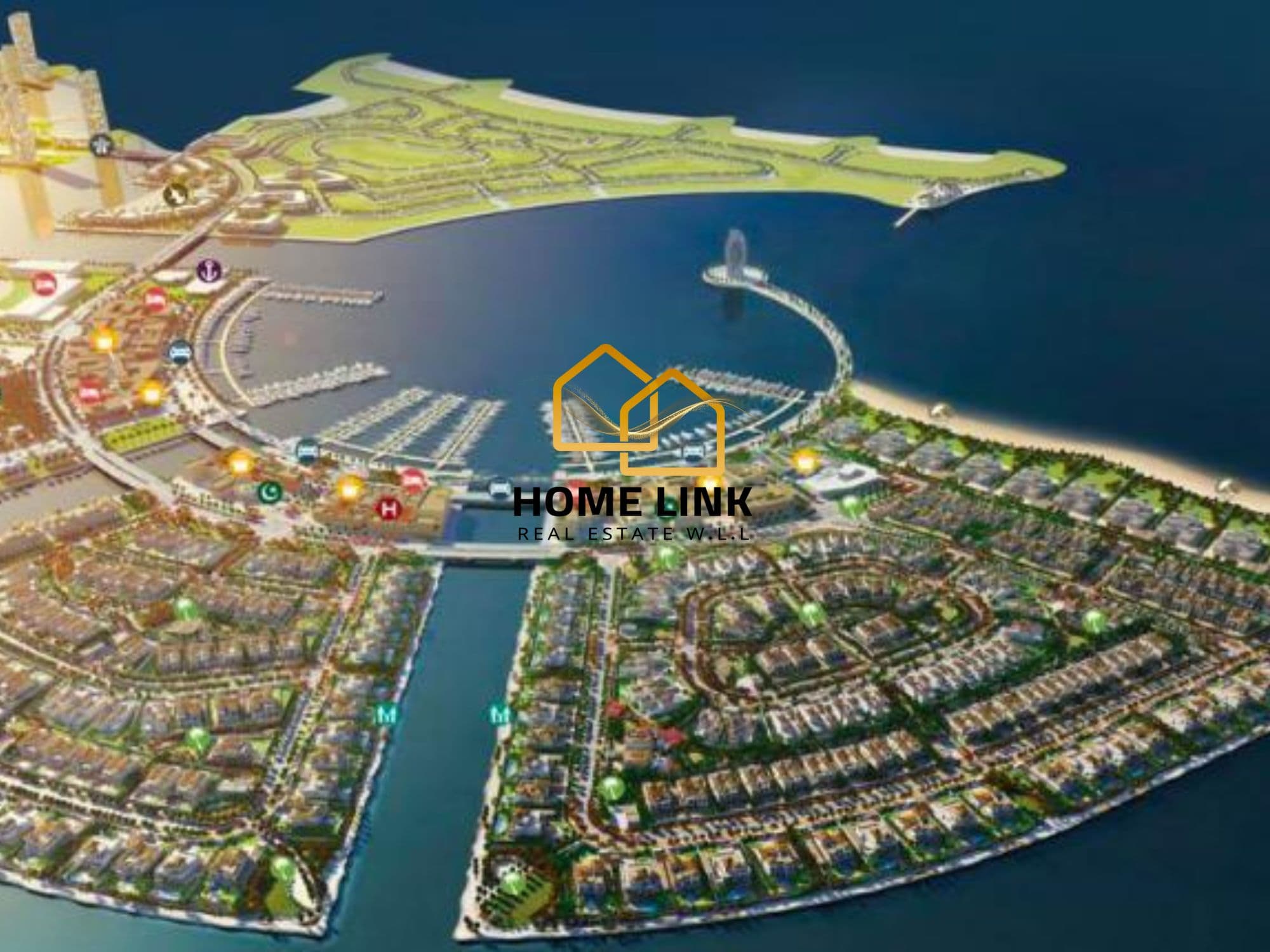 أرض سكنية للبيع في وادي لوسيل