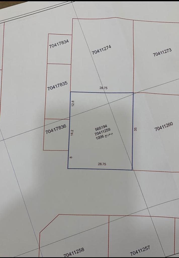 أرض سكنية للبيع في الجريان 