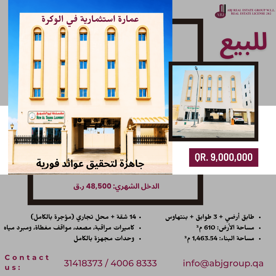 مبنى سكني للبيع