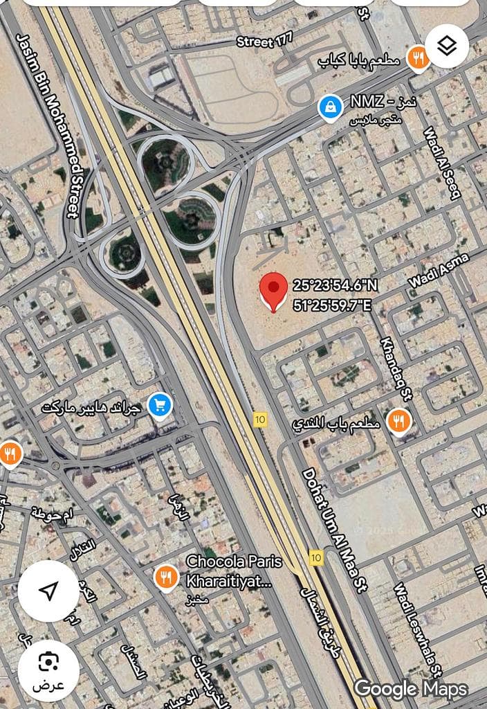 أرض سكنية للبيع في العب