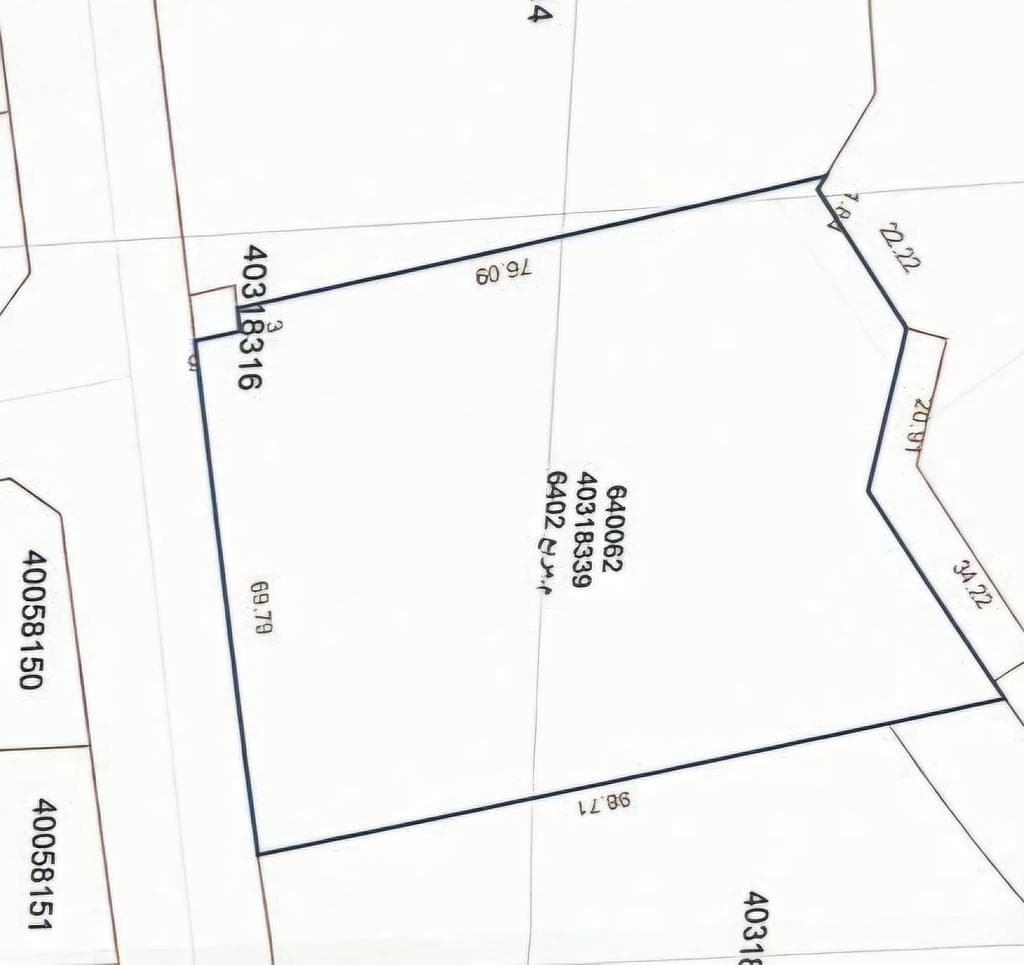 أرض سكنية للبيع في اسلطة الجديدة