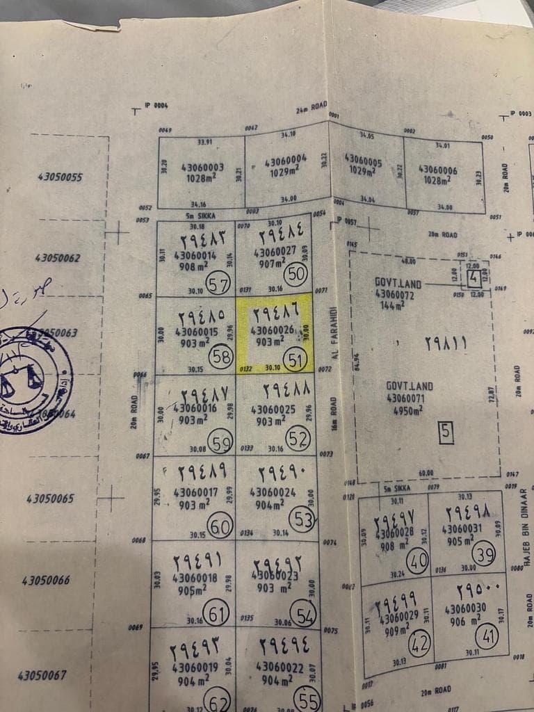 Residential Land for Sale in Nuaija