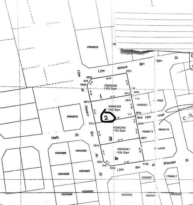 أرض سكنية للبيع في المطار