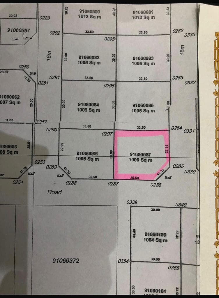 Residential Land for Sale in Muaither Al Wukair