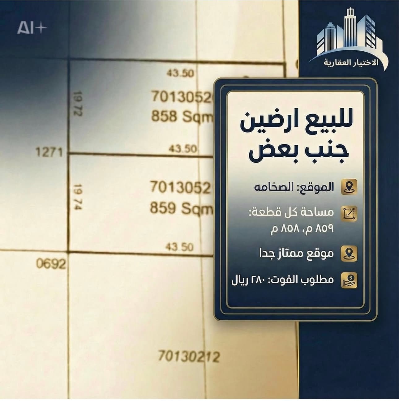 Residential Land for Sale in Al Sakhama