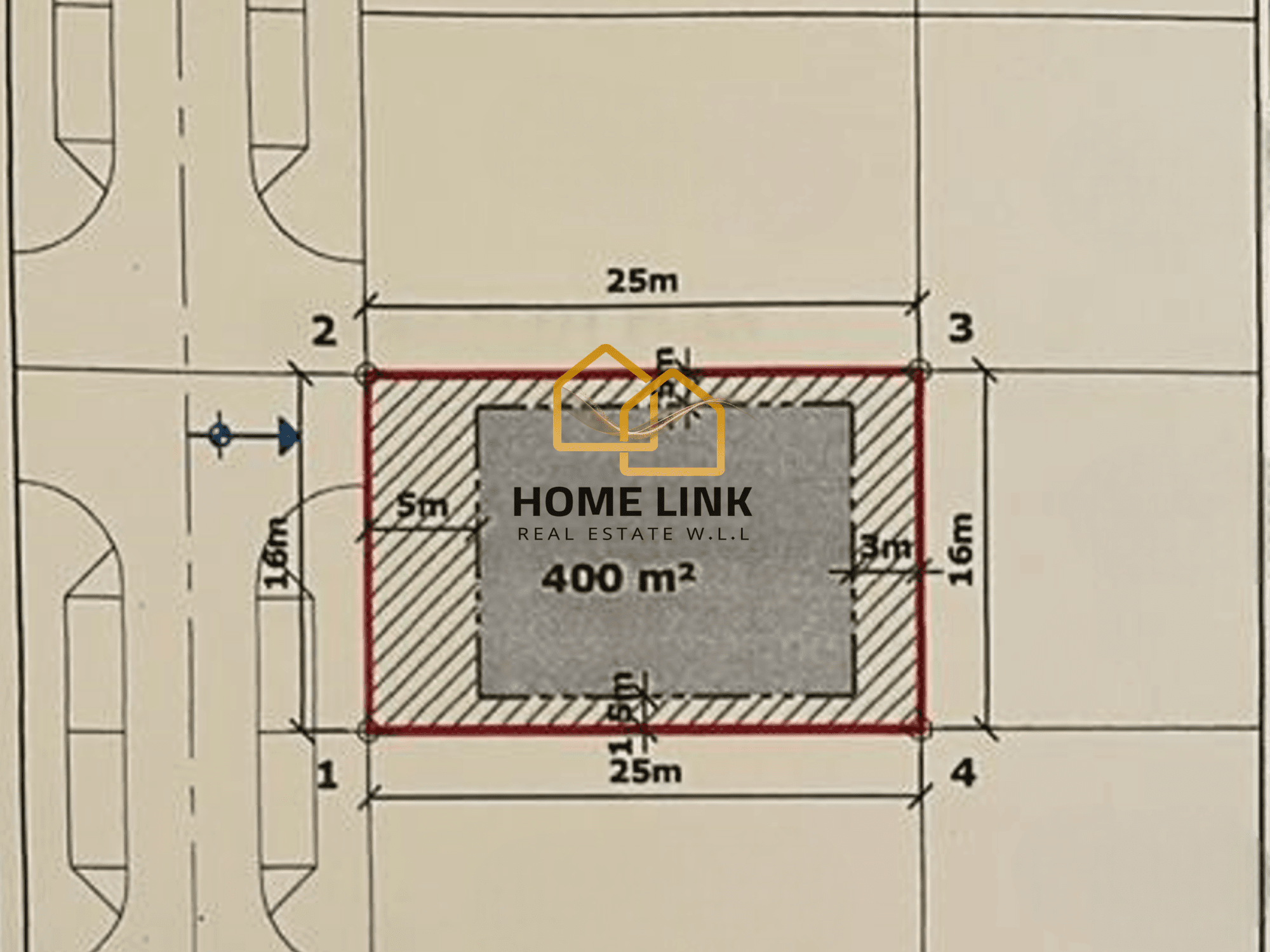 أرض سكنية للبيع في جزيرة قطيفان (لوسيل)