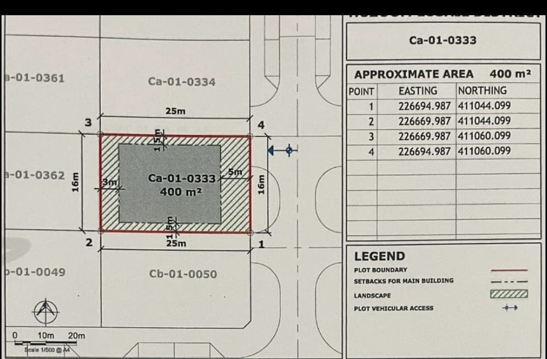 أرض سكنية للبيع في وادي لوسيل