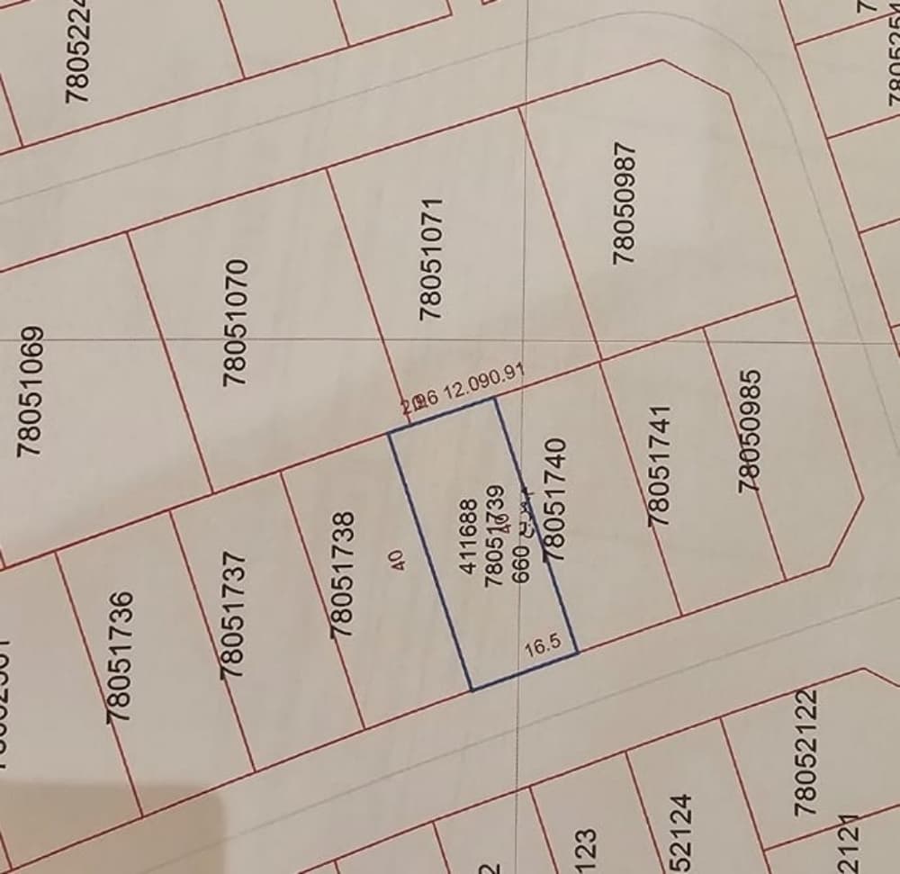 أرض سكنية للبيع في أبو ظلوف 