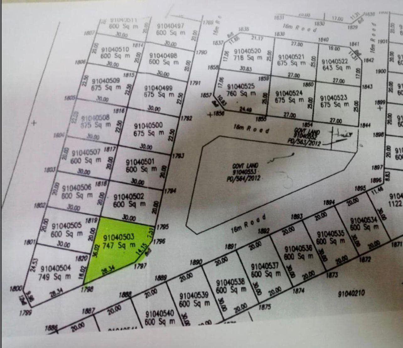 Residential Land for Sale in Al Wukair