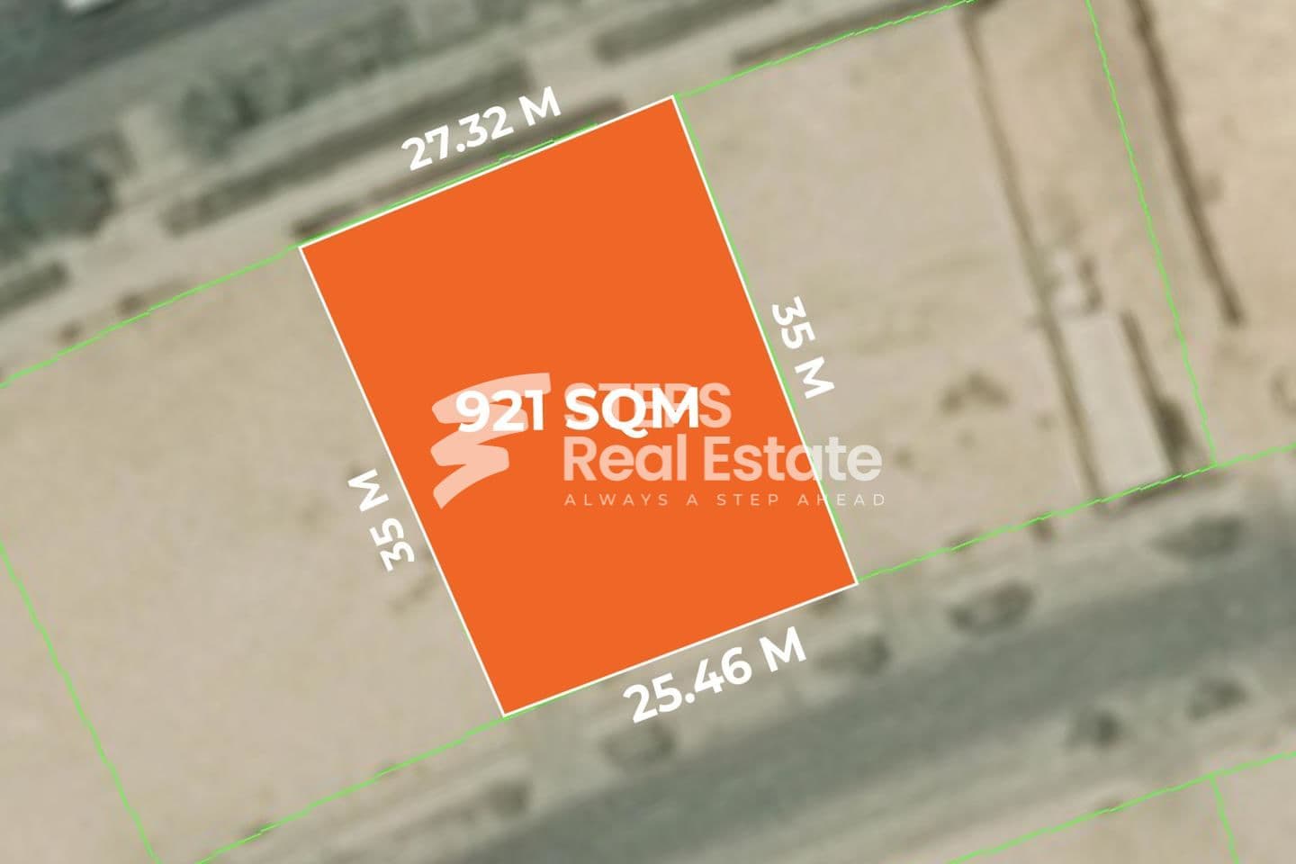 أرض سكنية للبيع في لوسيل