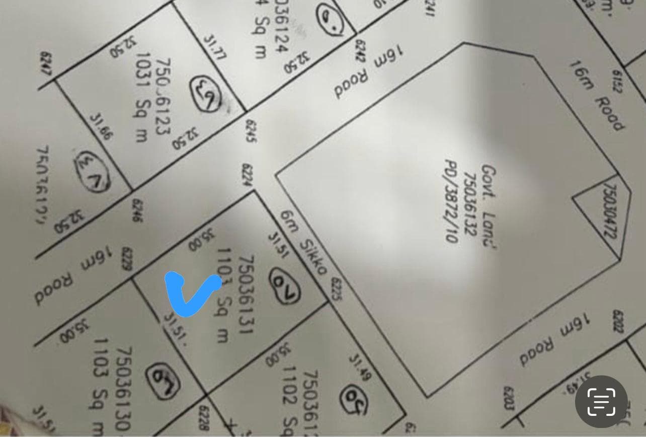 أرض سكنية للبيع في الذخيرة 