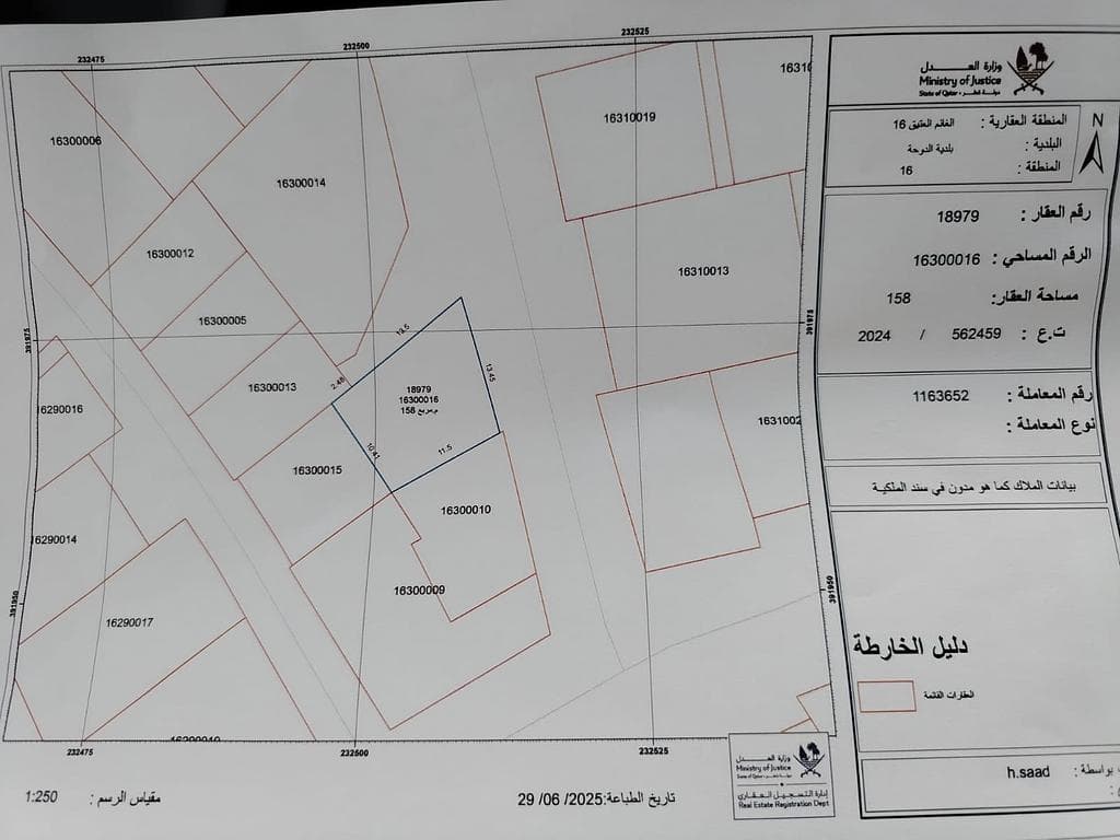 أرض سكنية للبيع في لوعيب