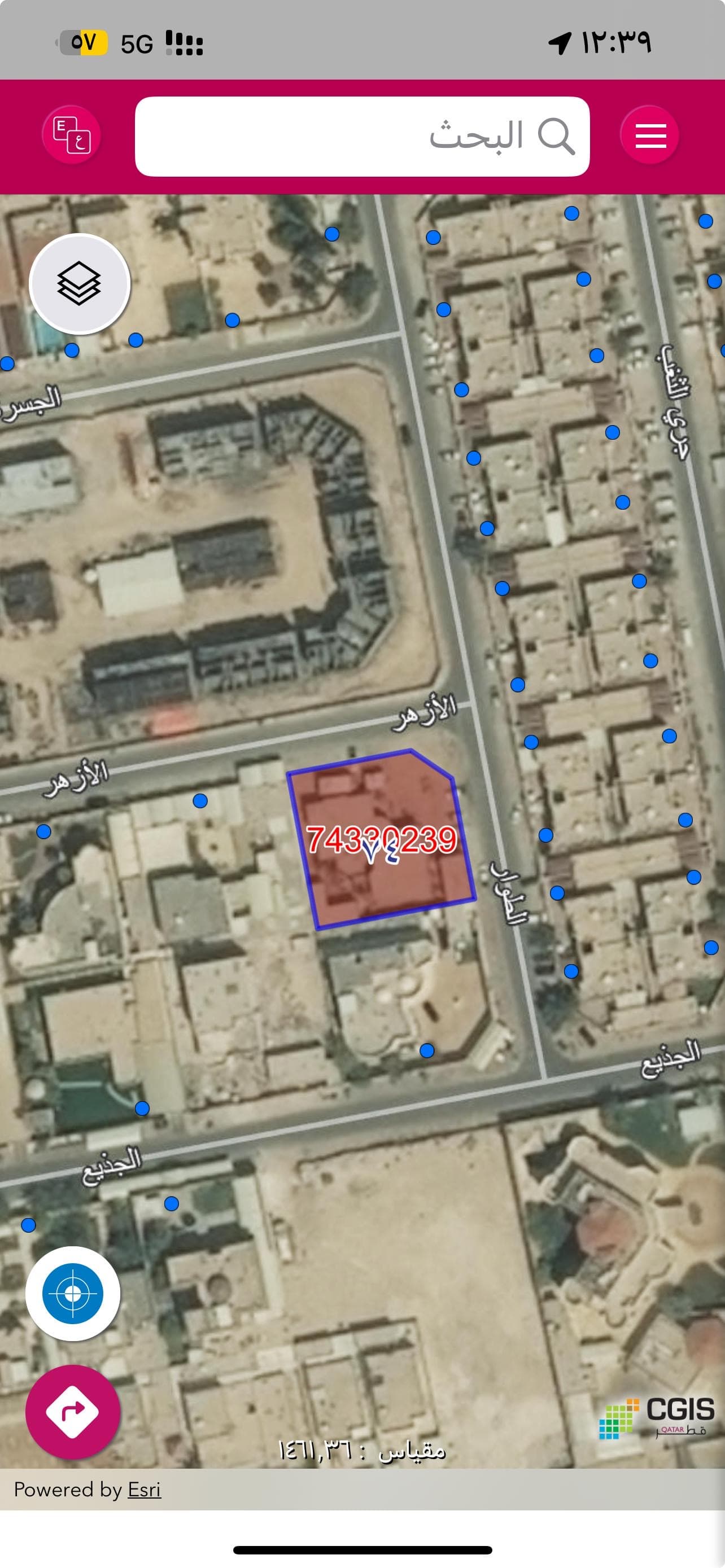 أرض سكنية للبيع في الخور