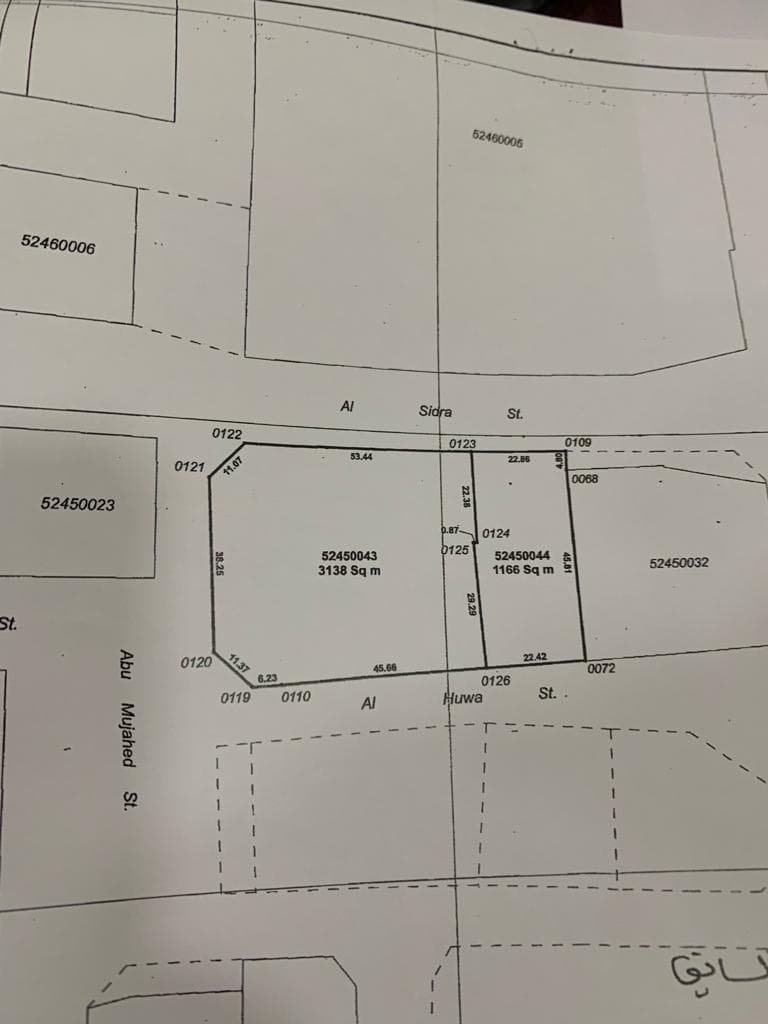 أرض سكنية للبيع في الريان القديم