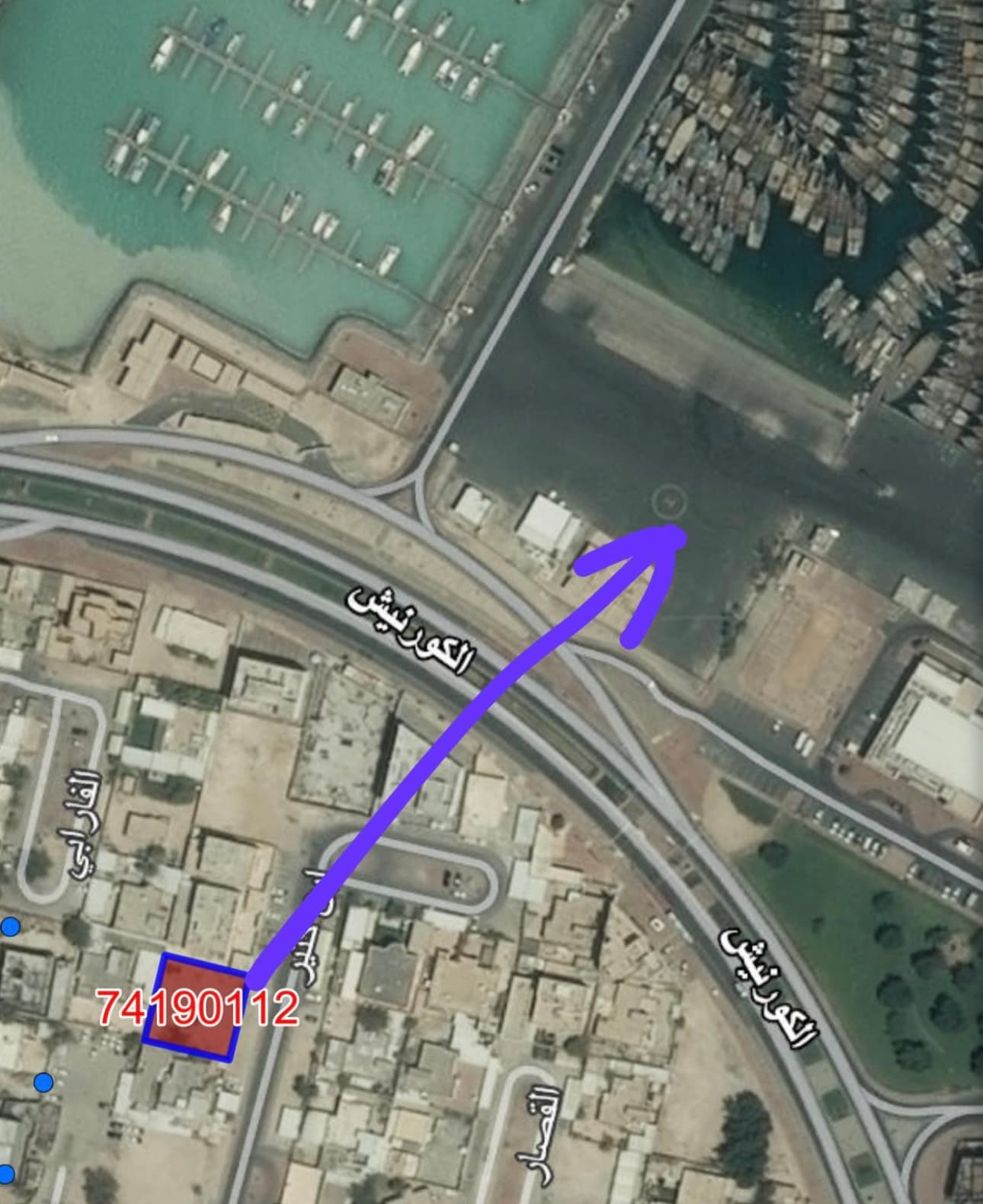 أرض سكنية للبيع في الخور