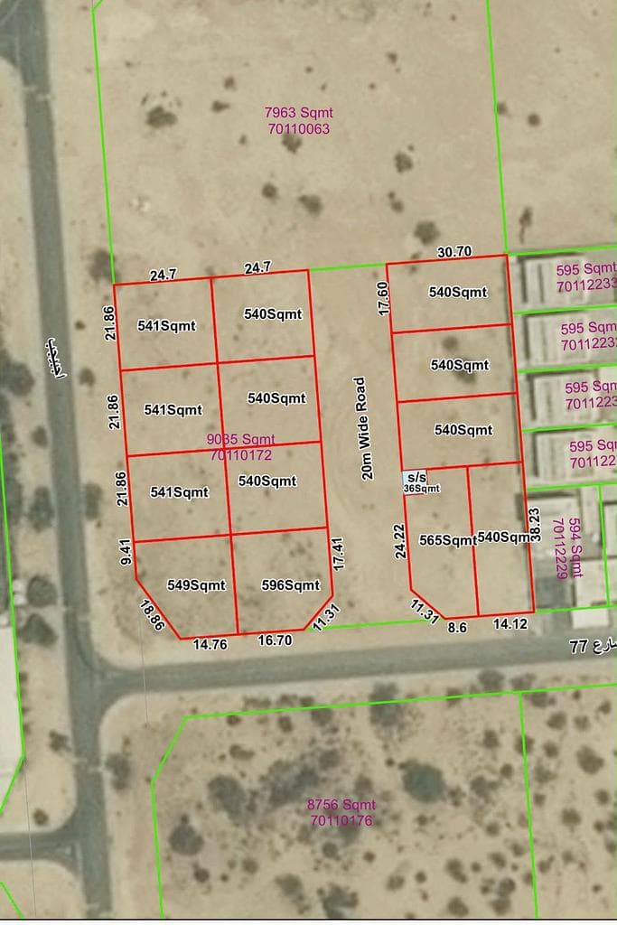 Residential Land for Sale in Al Sakhama