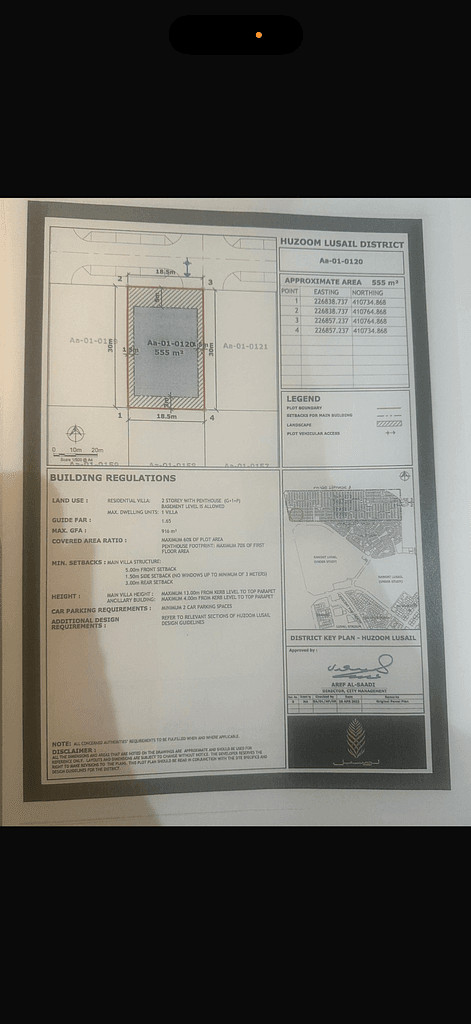 Residential Land for Sale in Lusail