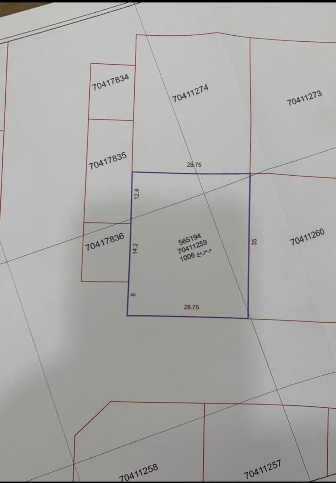 أرض سكنية للبيع في الجريان 