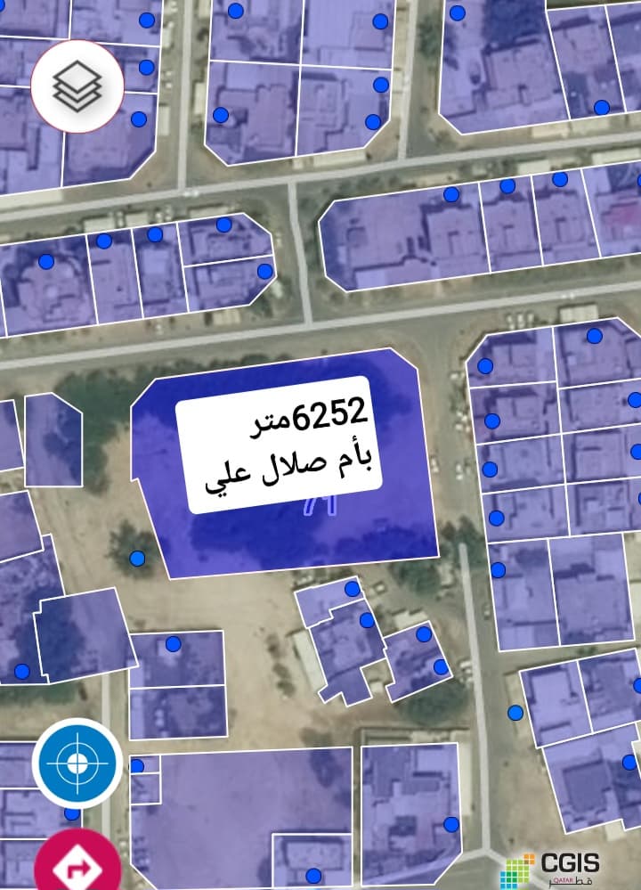 أرض سكنية للبيع في ام صلال علي