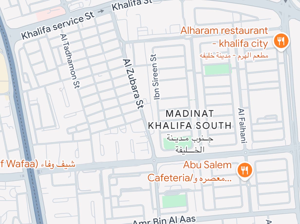 أرض سكنية للبيع في مدينة خليفة الجنوبية