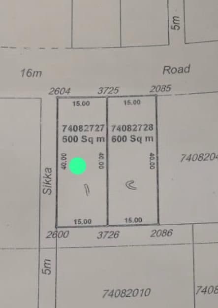 أرض سكنية للبيع في الخور