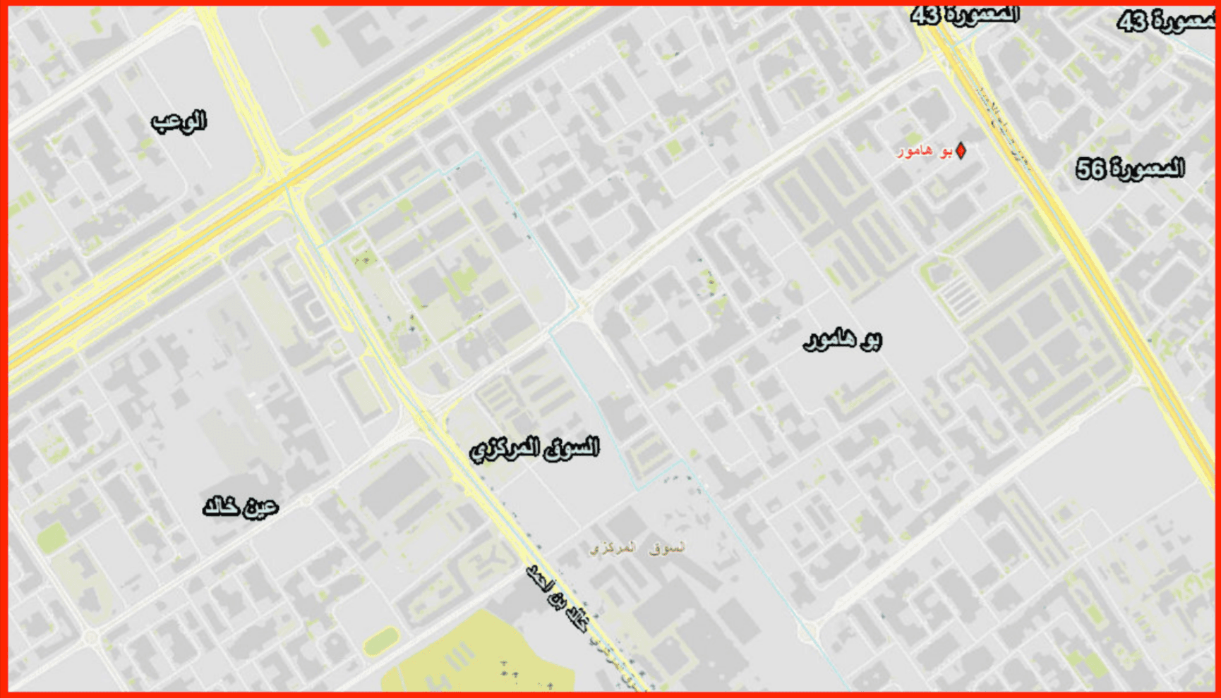 أرض سكنية للبيع في أبو هامور 