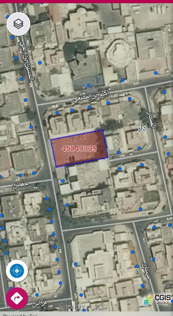 أرض سكنية للبيع في المطار القديم