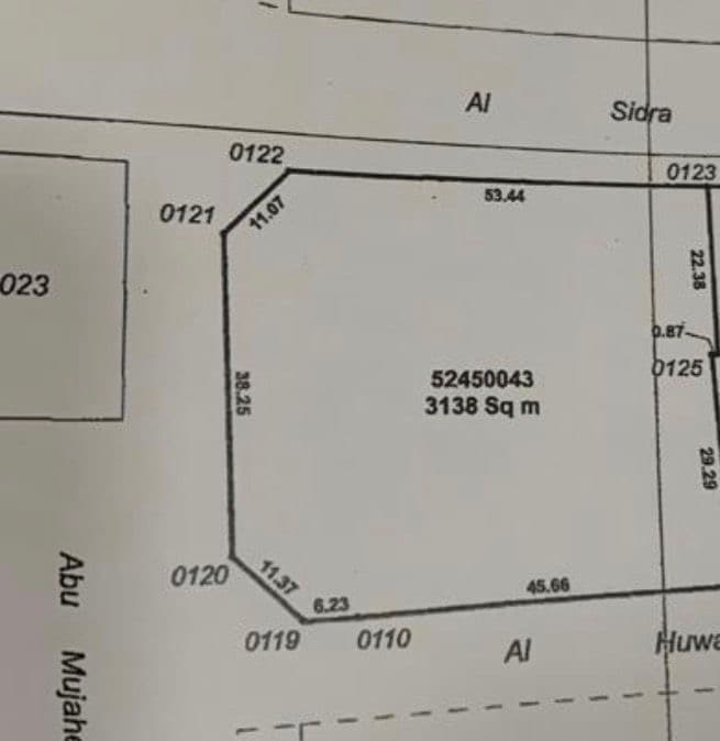 أرض سكنية للبيع في الريان القديم