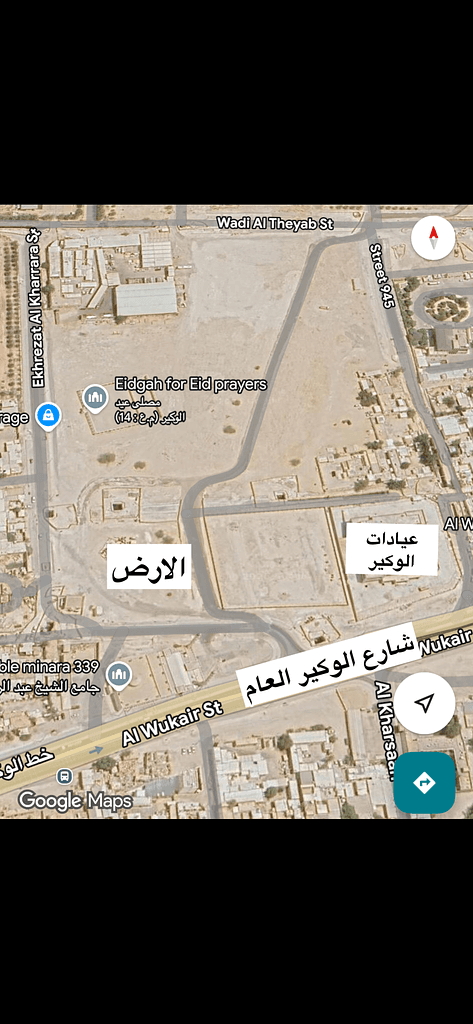 أرض سكنية للبيع في الوكير