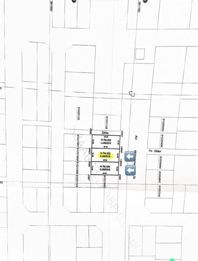 أرض سكنية للبيع في المشاف